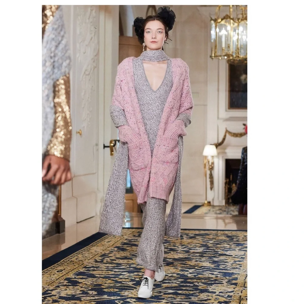 Chanel multicolor sequin sweater